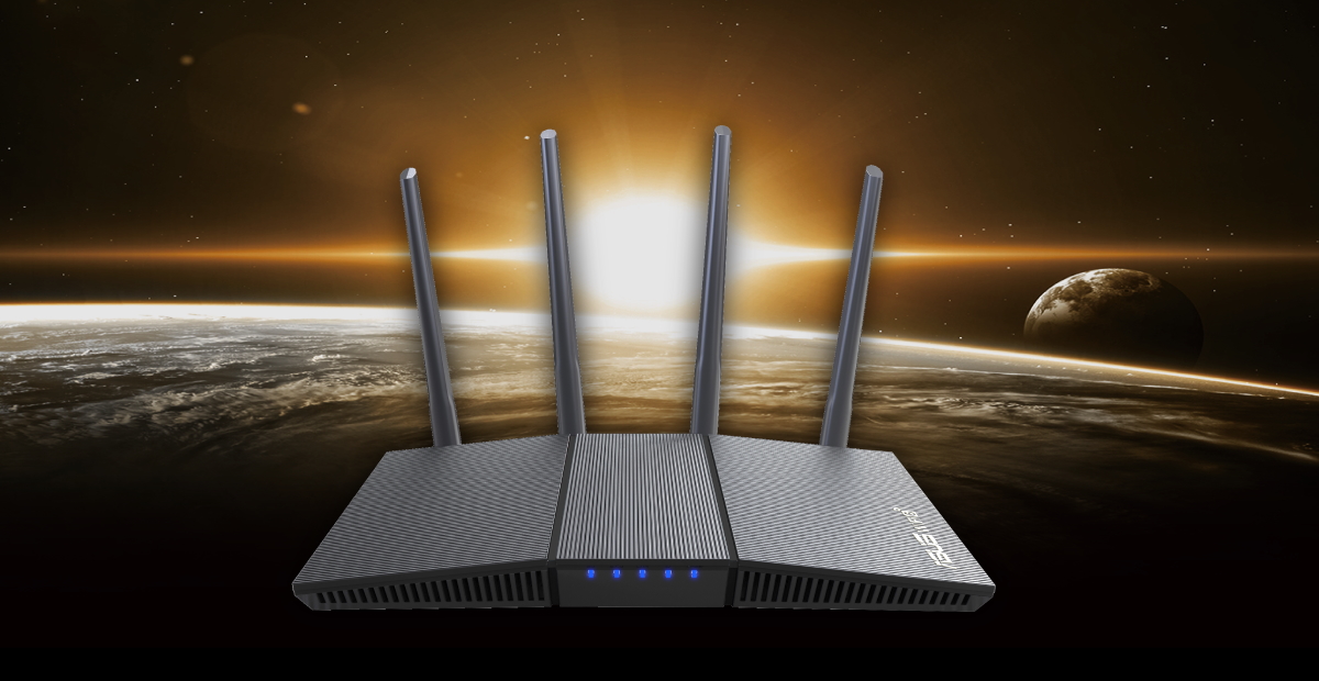 ASUS RT-AX1800S - wireless router - Wi-Fi 6 - desktop
