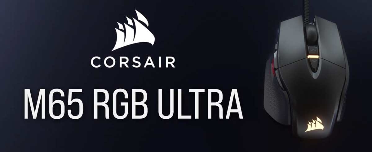Corsair M65 RGB ULTRA Souris Gaming FPS Personnalisable - 26 000 DPI  MARKSMAN, Switchs Optiques, Technologie d'hyper-traitement AXON, Contrôle  de
