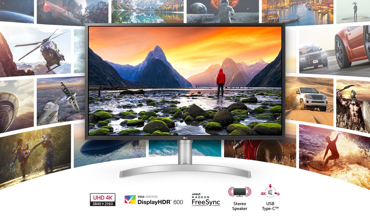 LG 32 Inch 4K Monitor With VESA Display HDR