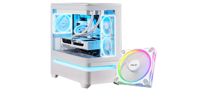 Tre forudinstallerede ARGB-blæsere