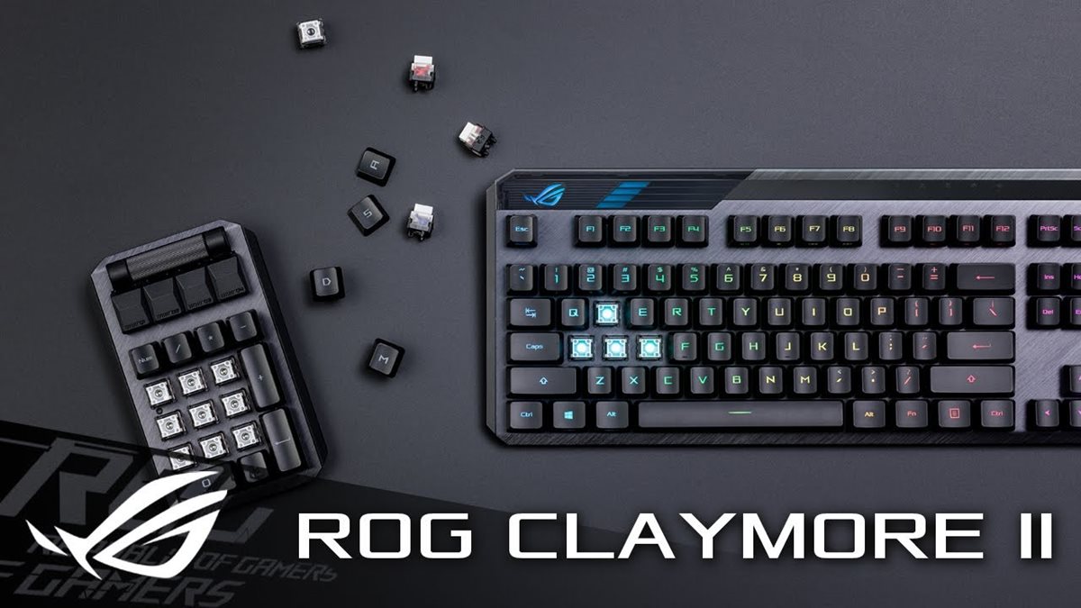 Asus ROG Claymore II - Clavier PC Asus 