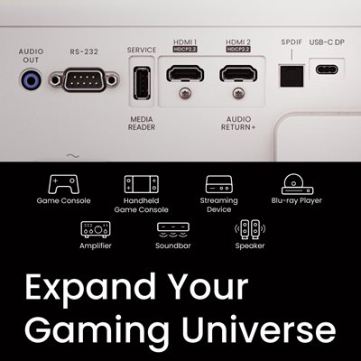 Alsidige tilslutningsmuligheder