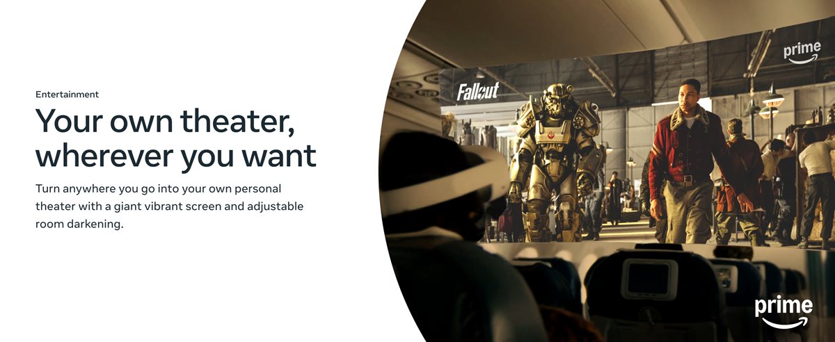 Your own theatre, wherever you want