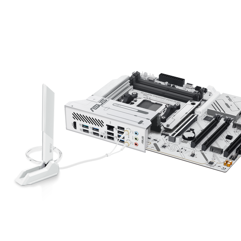 Folie {0} von {1}, Vergrößern, ASUS X870 MAX GAMING WIFI7 W