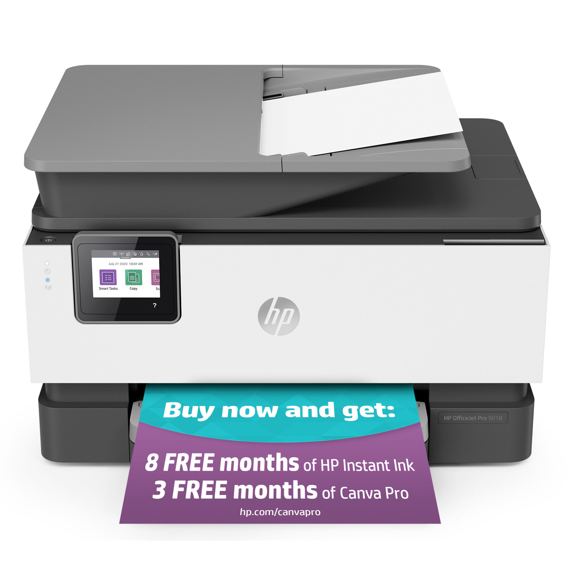 HP Pro 9018 Wireless All-in-One Printer Instant Ink Ready Sam's Club