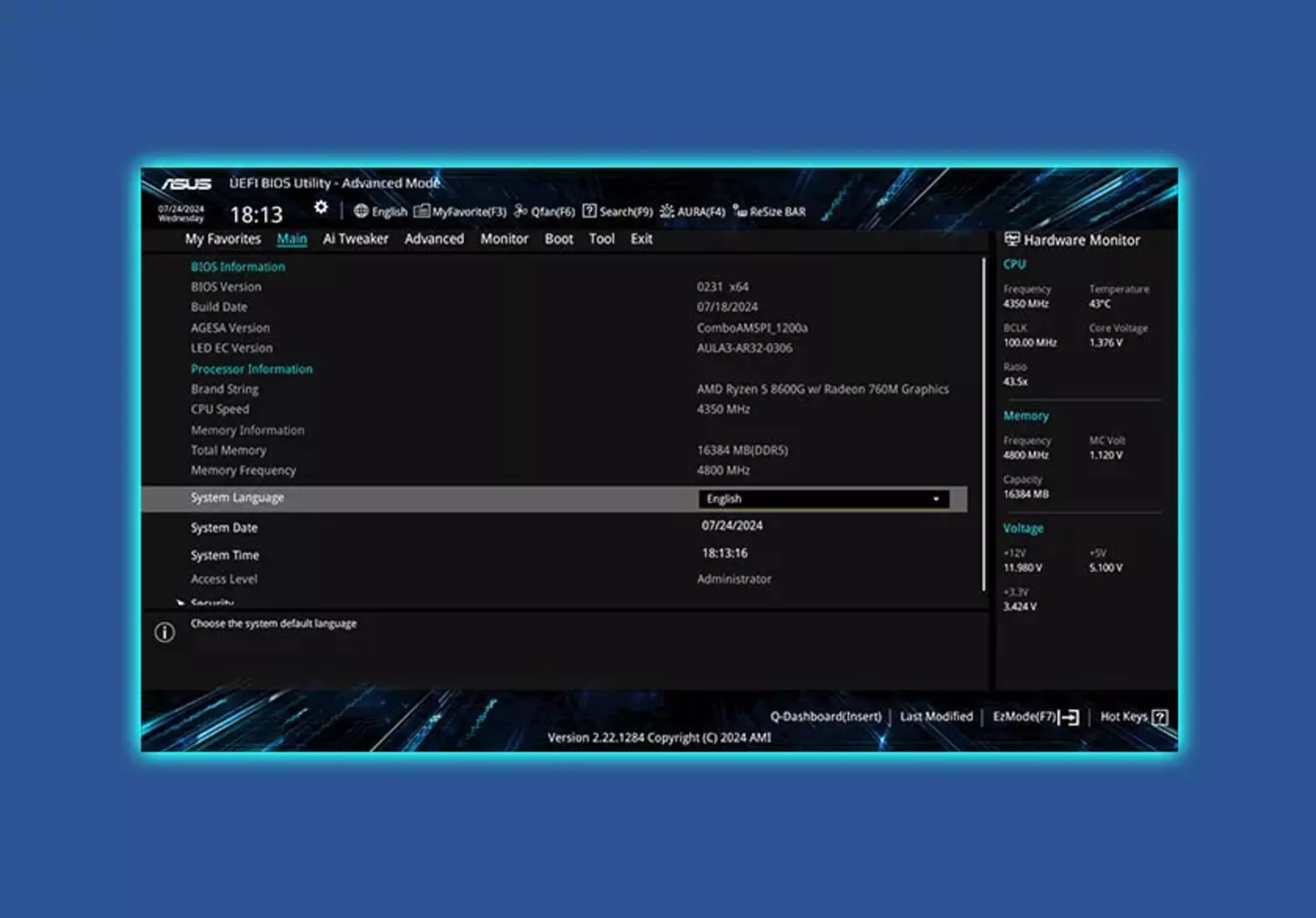 UEFI BIOS