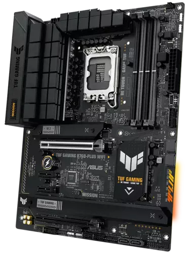 MSI B760 GAMING PLUS WIFI Gaming Desktop Motherboard - Intel B760 Chipset -  Socket LGA-1700 - ATX - B760GPWIFI - Motherboards 