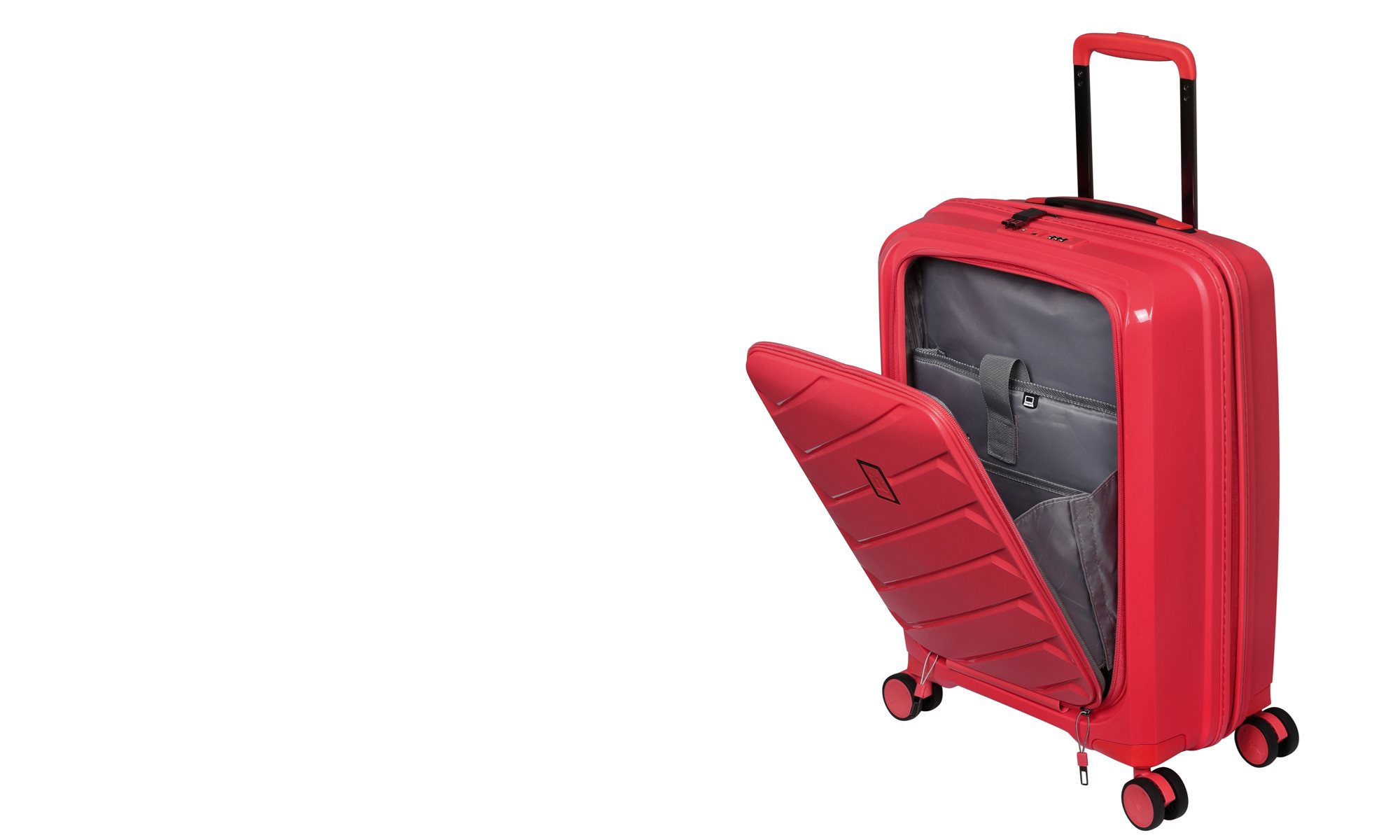 It store suitcase red