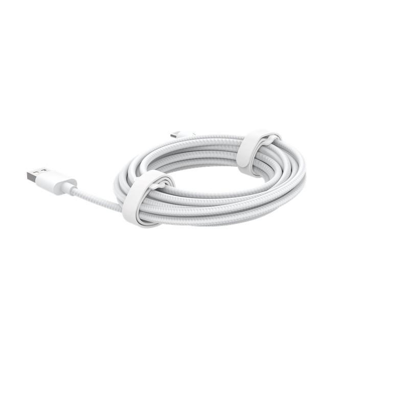 Verizon Braided Cable USB-A to USB-C, 10ft, Eco-Friendly Fast Charging