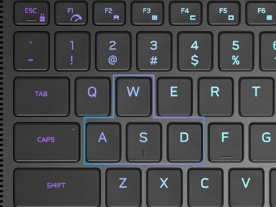 Per-key lighting