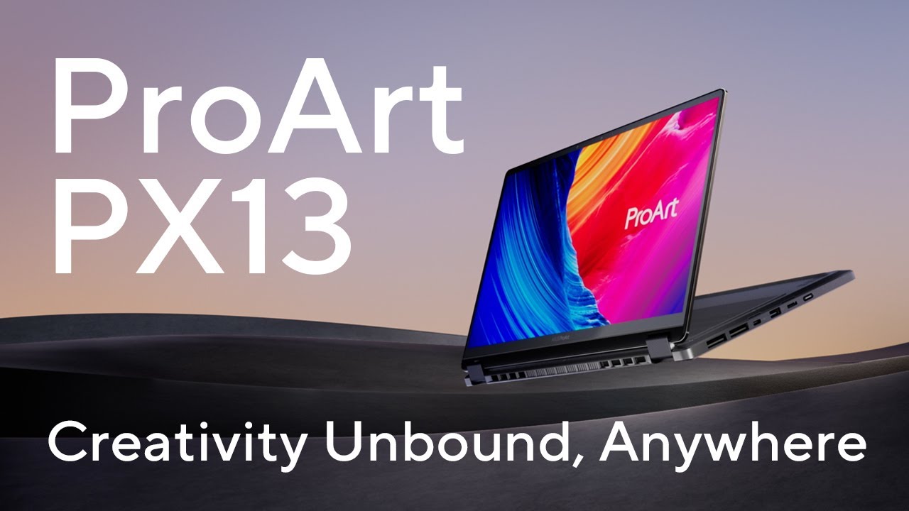 ASUS ProArt PX13 HN7306WI-LX017W Ryzen AI 9 RTX 4070 Laptop