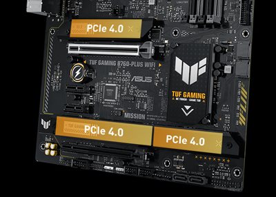 ASUS TUF GAMING B760-PLUS WIFI Intel B760 (14th, 13th and 12th Gen