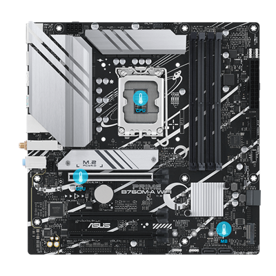 ASUS PRIME B760M-A WIFI motherboard Socket Intel LGA 1700 |