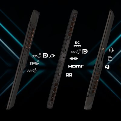 IO Ports data transmission display output