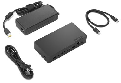 Station D'accueil Thunderbolt 3 Lenovo 40AN0135EU - 135W, Compatible USB-C Et Thunderbolt