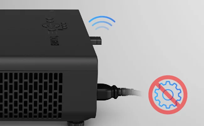 No Software Required for Quick and Easy Setup