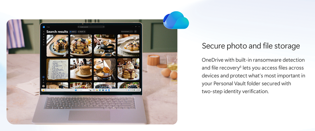Secure photo file and storage