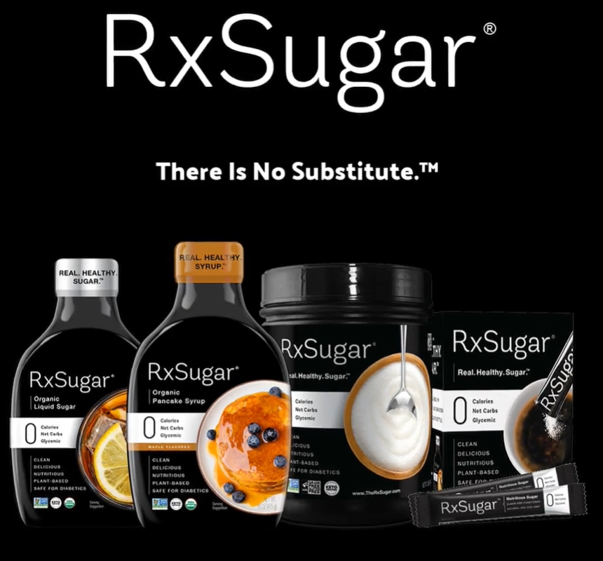 sugar RxSugar Swealthy Set of (4) Allulose Sugar & Syrups - QVC.com