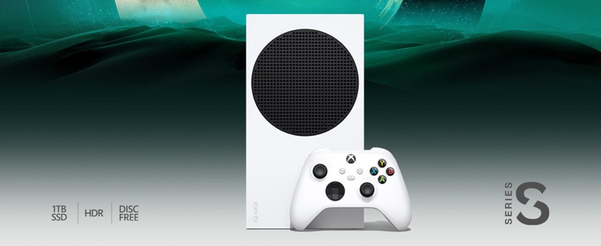 Xbox Series S 1TB - Robot White