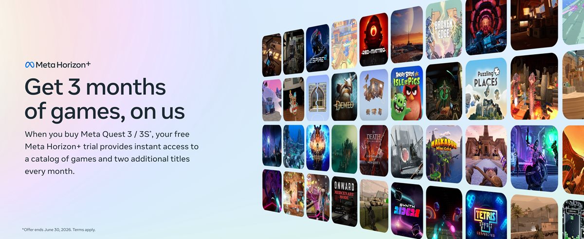 Get 3 months of games, on us