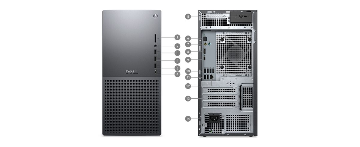 Dell Tower Plus EBT2250 Desktop Intel Core 7 Series 2 265 2025