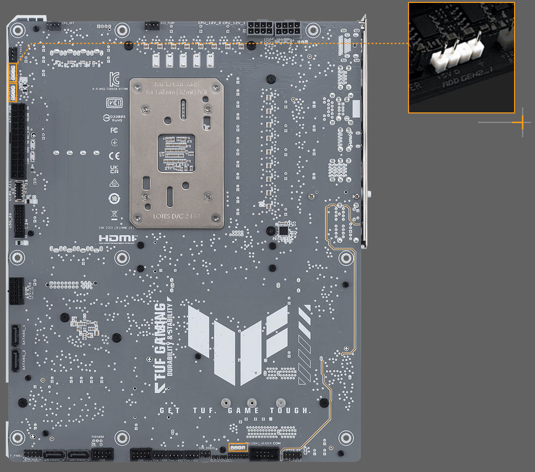 Adressierbarer RGB Gen 2 Header