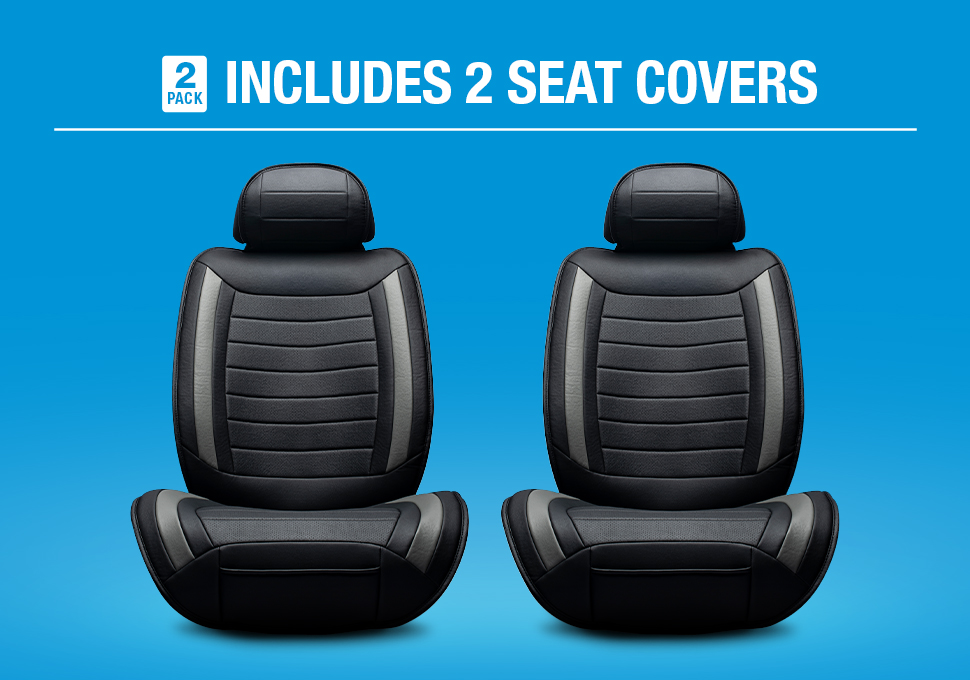 Includes 2 seat covers