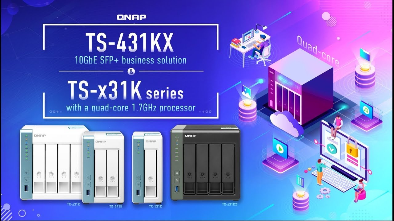 QNAP TS-431K - NAS server