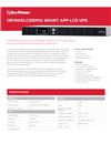 CyberPower OR1000LCDRM1U Smart App LCD - Data Sheet
