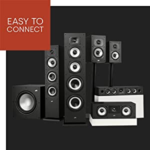 Polk Audio Monitor XT30 Center Channel Speaker Midnight Black