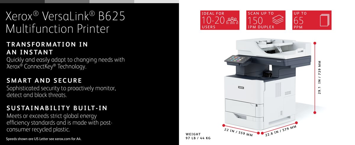 Xerox VersaLink C625/DN - Multifunction Printer - Color