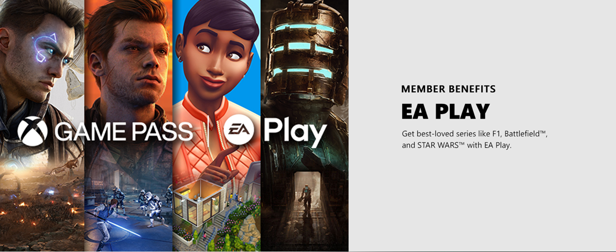MEMBER BENEFITS. EA PLAY.