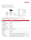 VersaLink C9000 Detailed Specifications