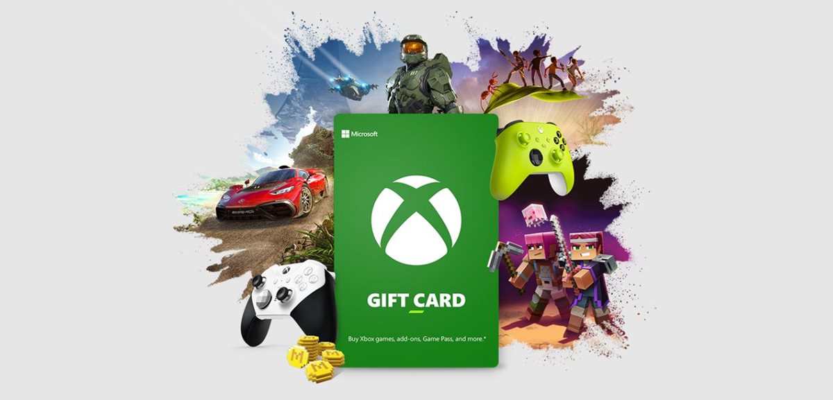  Microsoft Xbox Gift Card $25 (Physical Card) : Video