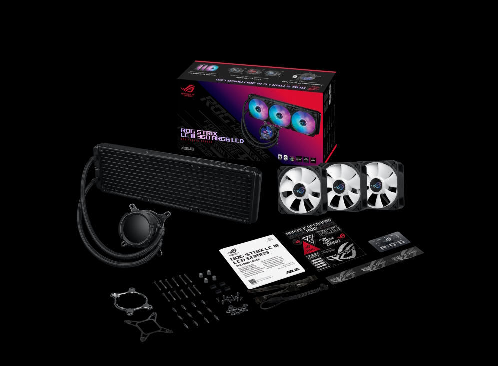 Folie {0} von {1}, Vergrößern, ROG STRIX LC III 360 ARGB LCD