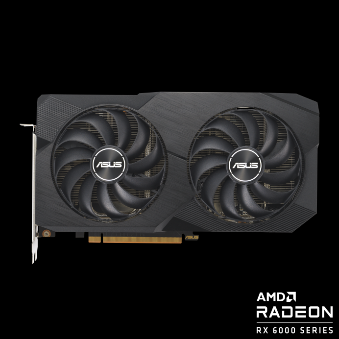 ASUS Dual AMD Radeon RX 6600 8GB GDDR6 Gaming Graphics Card (AMD