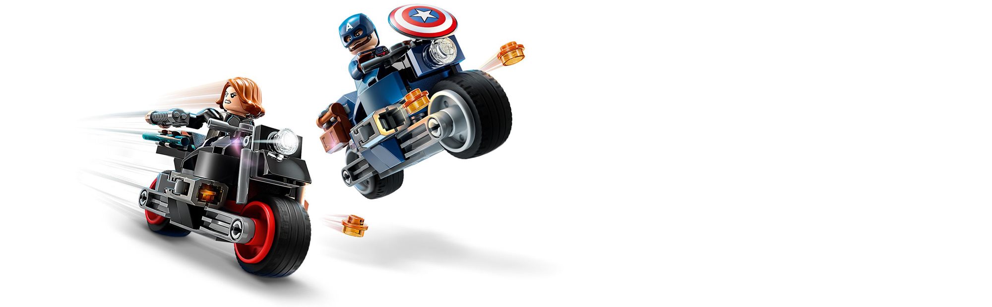 Moteurs Lego: Marvel Black Widow Et Captain America (76260)