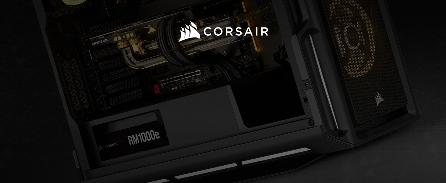 CORSAIR RM1000e Fully Modular Low-Noise ATX Power Supply - ATX 3.0 & PCIe  5.0 Compliant - 105°C-Rated Capacitors - 80 PLUS Gold Efficiency - Modern  Standby Support 