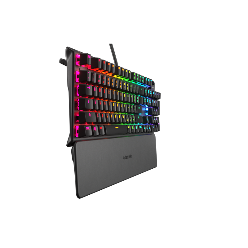 SteelSeries Apex 5 Wired Gaming Hybrid Mechanical Blue Switch Keyboard with  RGB Back Lighting - Black | Lenovo US | Mechanische Tastaturen