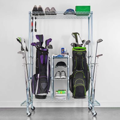 Saferacks golf equipment organizer sale