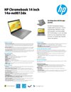 HP Chromebook 14 inch 14a-ne0013dx datasheet