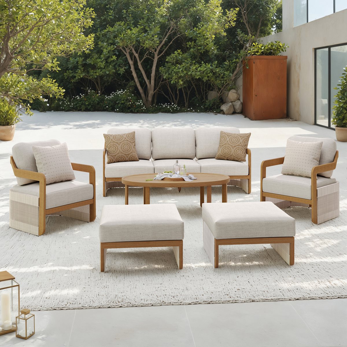 Malta 6-piece Patio Conversation Set | Costco