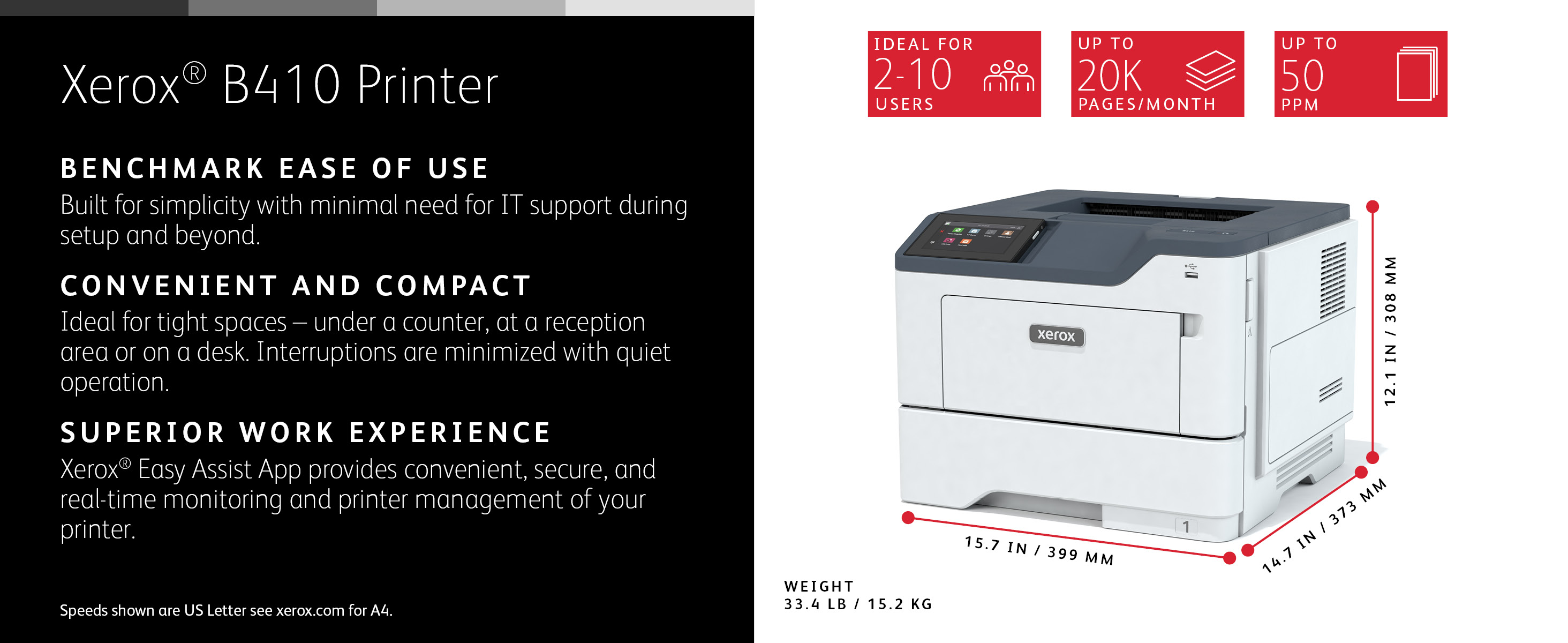 Xerox® B410 Printer | Dell USA