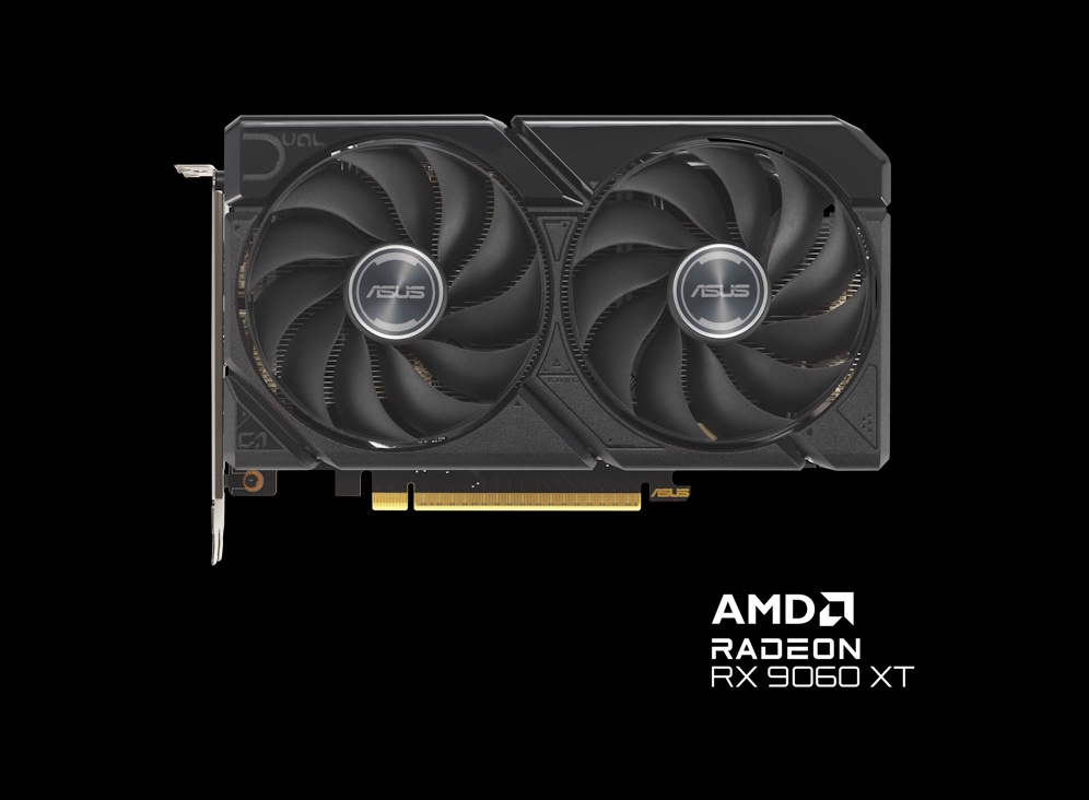 ASUS Dual Radeon RX 9060 XT Graphics Card DUAL-RX9060XT-16G