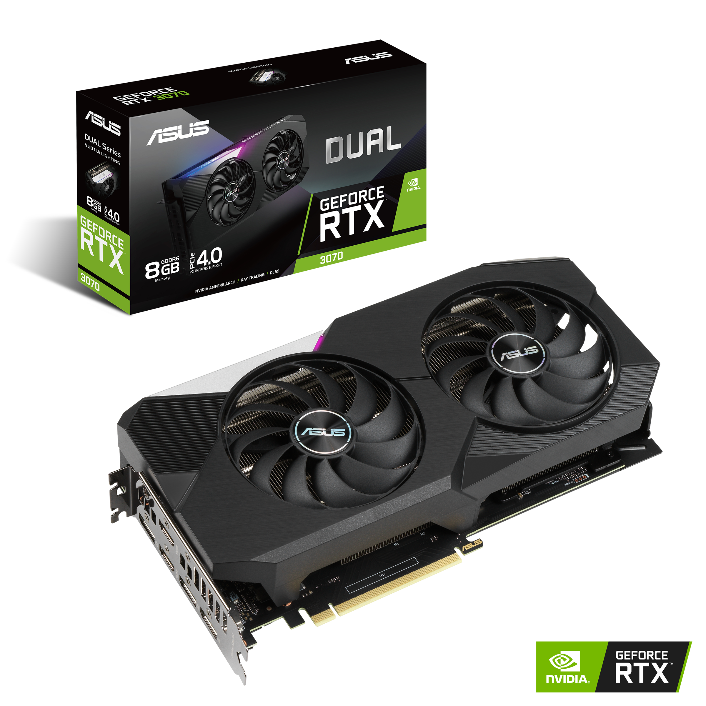 Open Box: ASUS Dual GeForce RTX 3070 Graphics Card DUAL-RTX3070-8G