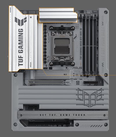 Open Box: ASUS TUF GAMING B850-BTF WIFI W AMD B850 ATX motherboard