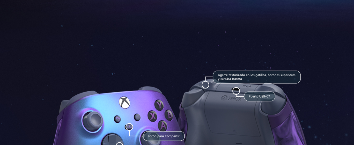 Control Inalámbrico Para Xbox Series X/S Stellar Shift Edición