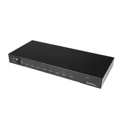 Easily distribute an HDMI 4K60 signal to up to eight monitors with this HDMI 2.0 splitter
