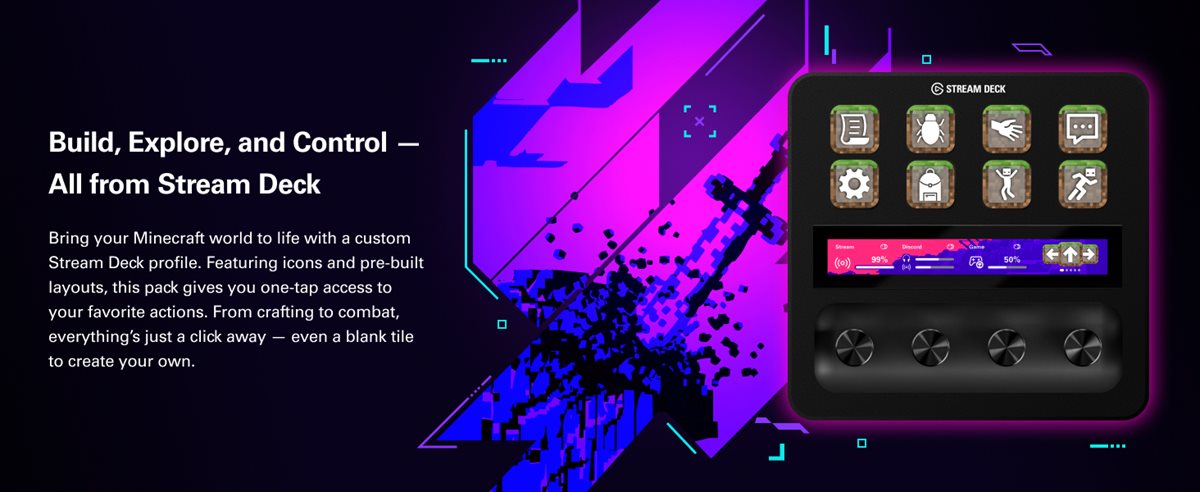 Build, Explore, and Control all from Stream Deck