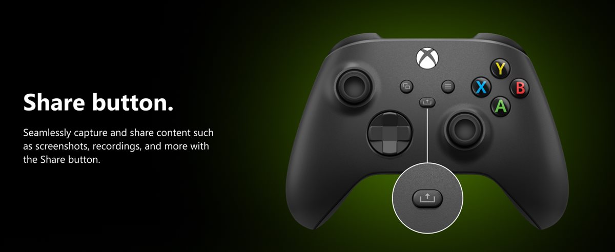 Share button.